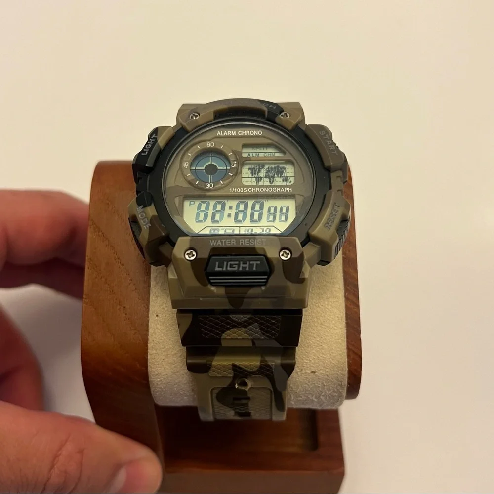 Digital Watch, military,‎ camo